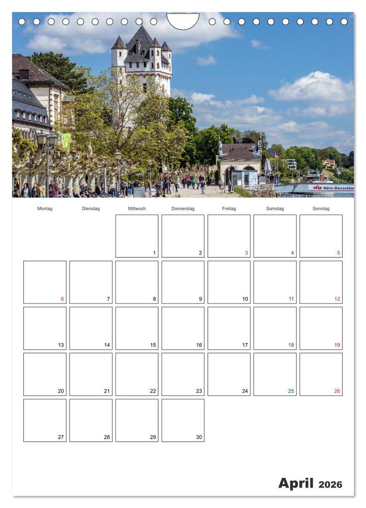 Weitere Ansicht: Rheingau Terminplaner (Wandkalender 2026 DIN A4 hoch), CALVENDO Monatskalender | Dieter Meyer, Calvendo
