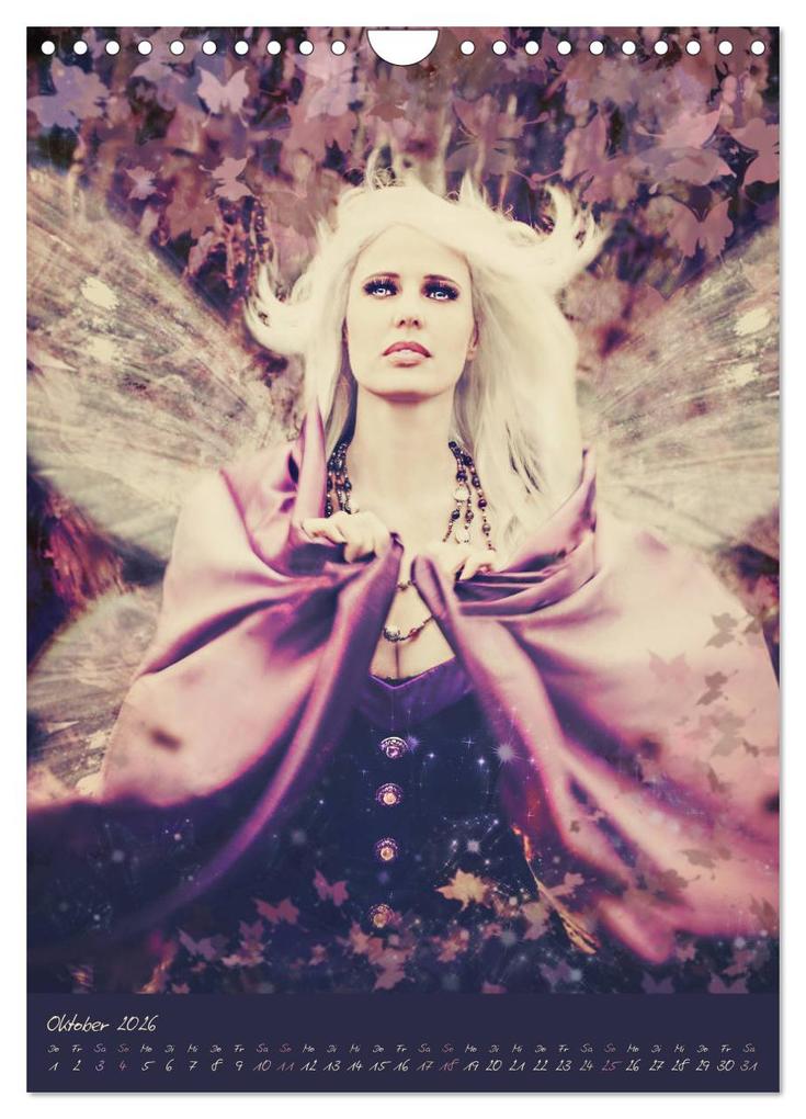 Weitere Ansicht: Lichtwesen - Die helle Seite der Magie (Wandkalender 2026 DIN A4 hoch), CALVENDO Monatskalender | Ravienne Art, Calvendo