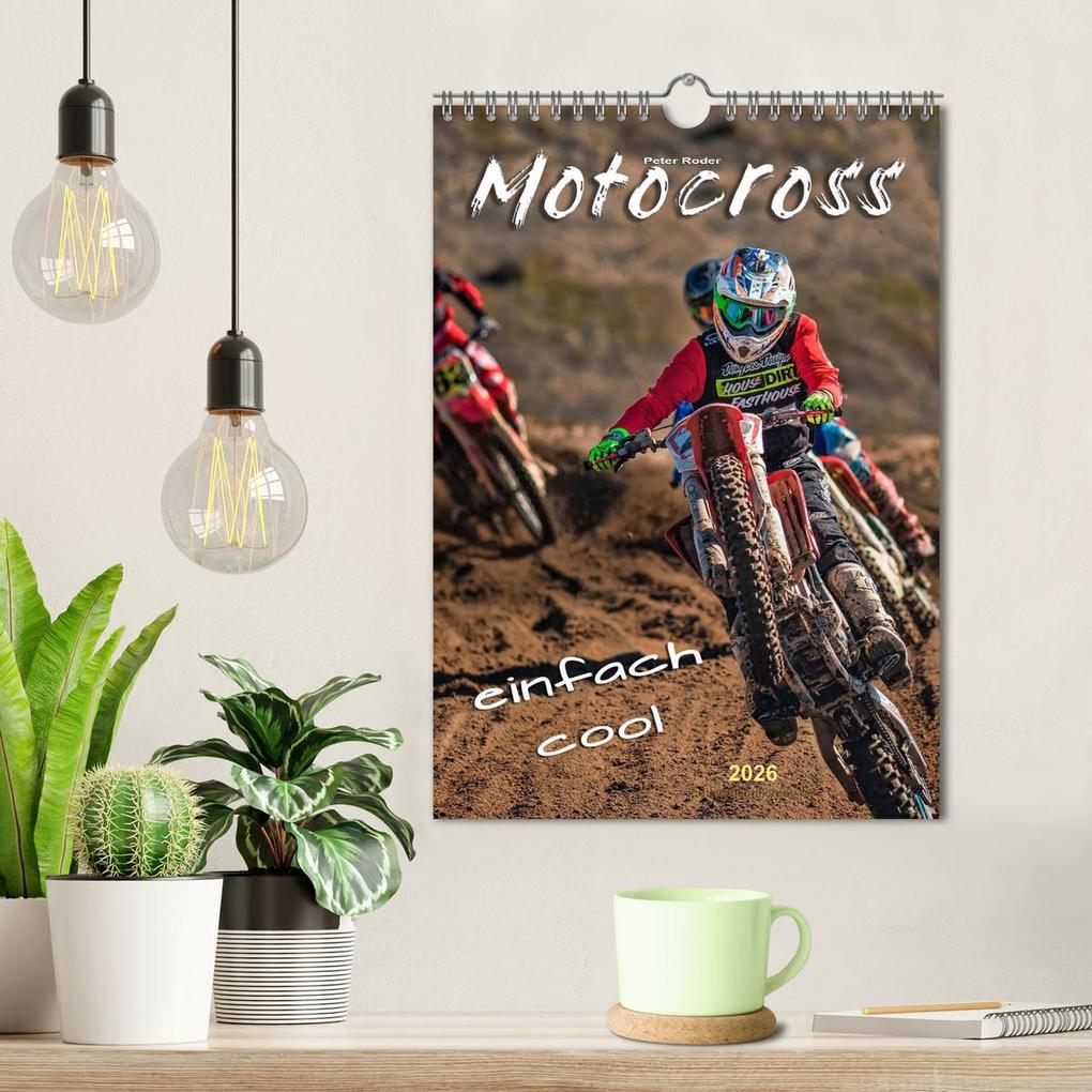 Weitere Ansicht: Motocross - einfach cool (Wandkalender 2026 DIN A4 hoch), CALVENDO Monatskalender | Peter Roder, Calvendo