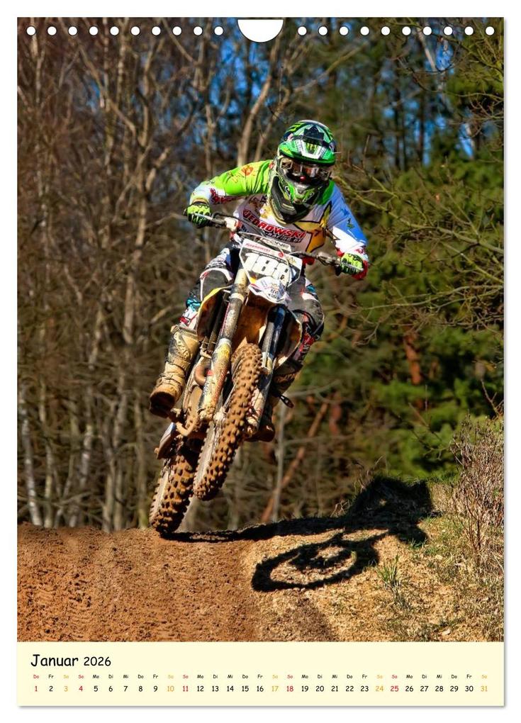Weitere Ansicht: Motocross - einfach cool (Wandkalender 2026 DIN A4 hoch), CALVENDO Monatskalender | Peter Roder, Calvendo