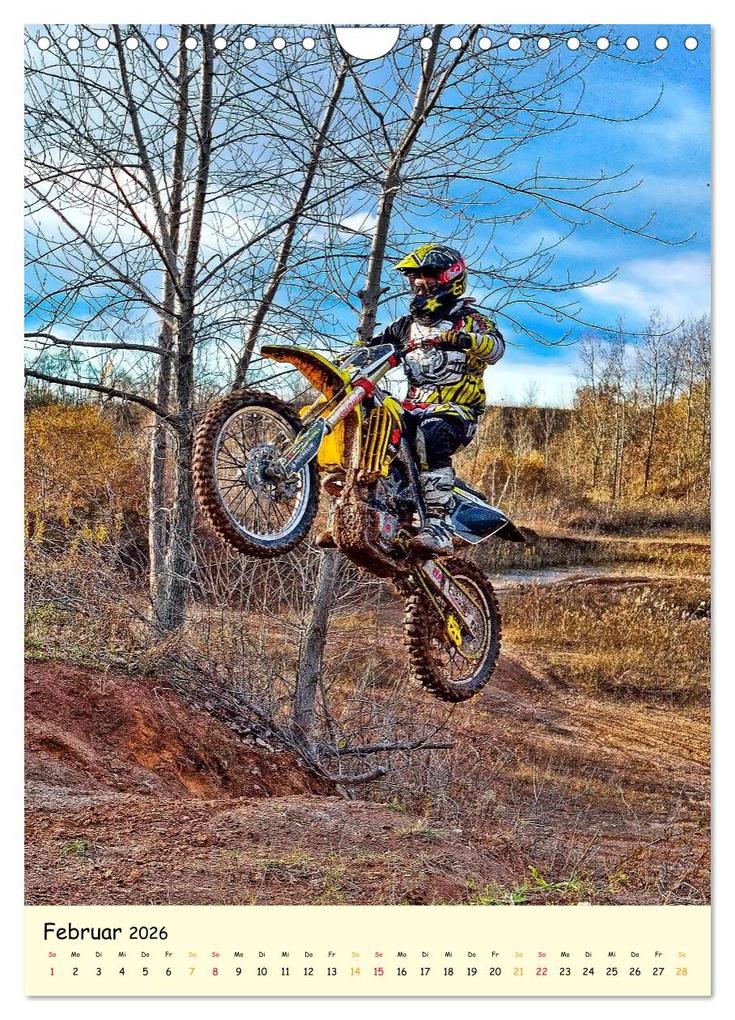 Weitere Ansicht: Motocross - einfach cool (Wandkalender 2026 DIN A4 hoch), CALVENDO Monatskalender | Peter Roder, Calvendo