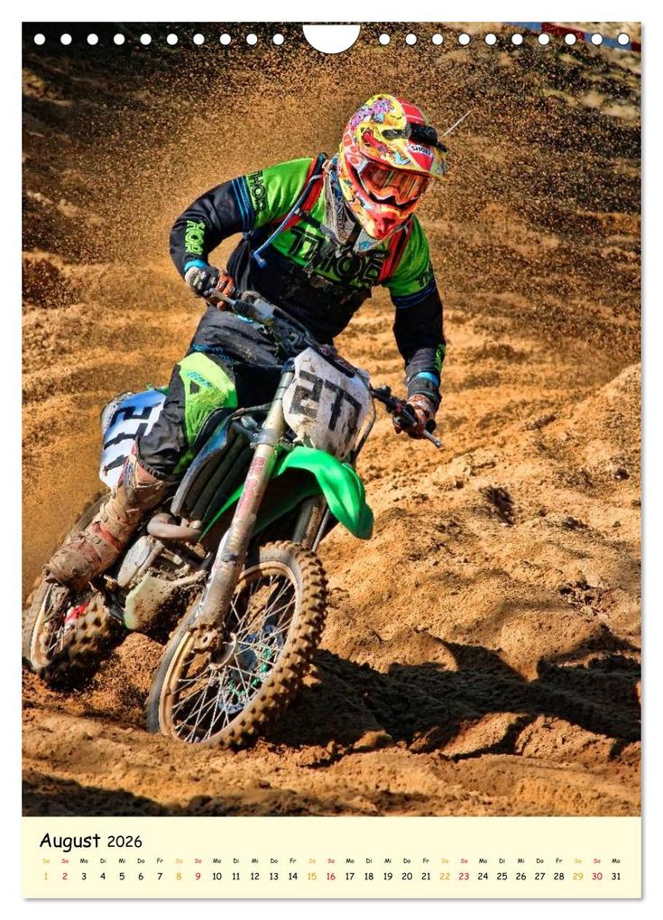 Weitere Ansicht: Motocross - einfach cool (Wandkalender 2026 DIN A4 hoch), CALVENDO Monatskalender | Peter Roder, Calvendo