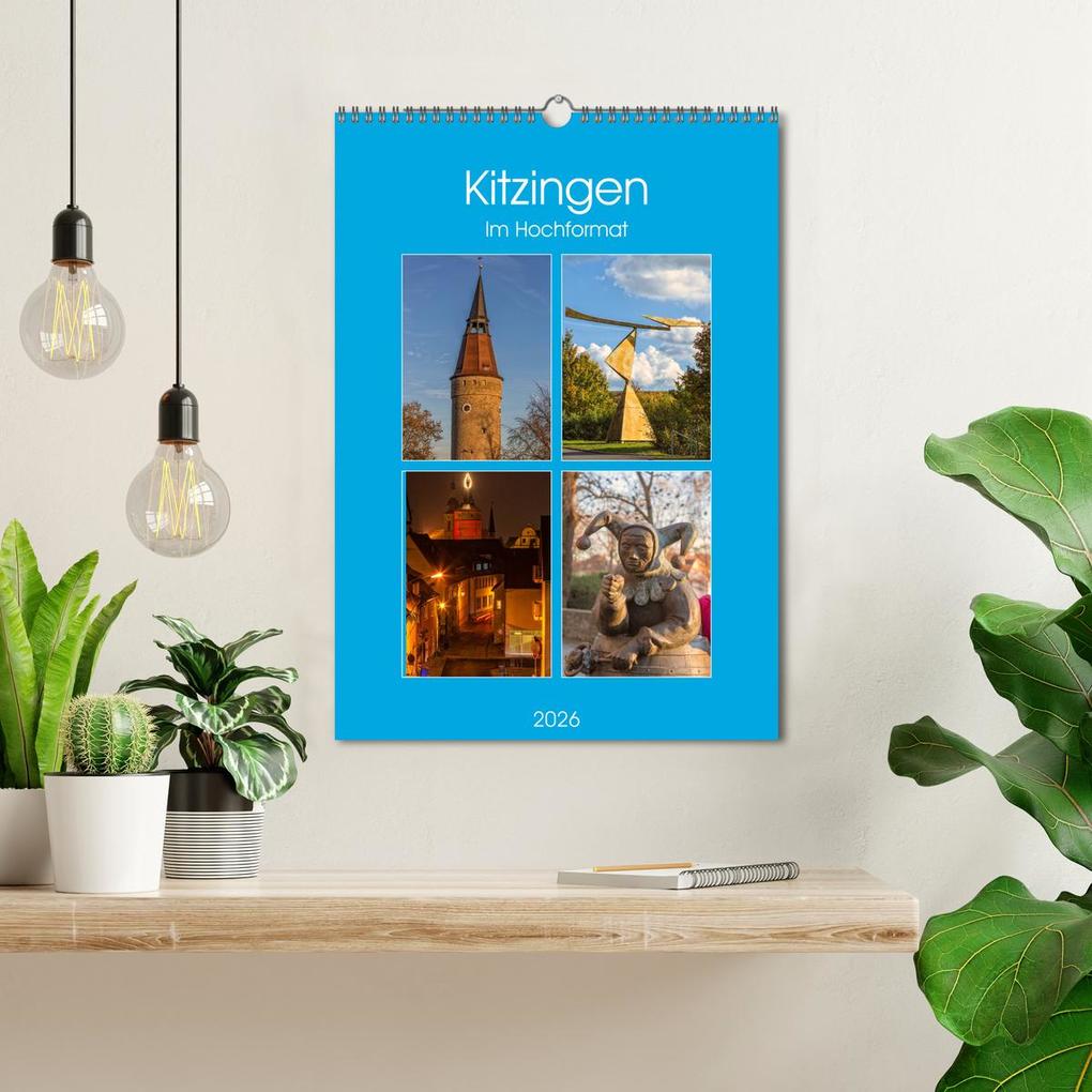 Weitere Ansicht: Kitzingen im Hochformat (Wandkalender 2026 DIN A3 hoch), CALVENDO Monatskalender | Hans Will, Calvendo