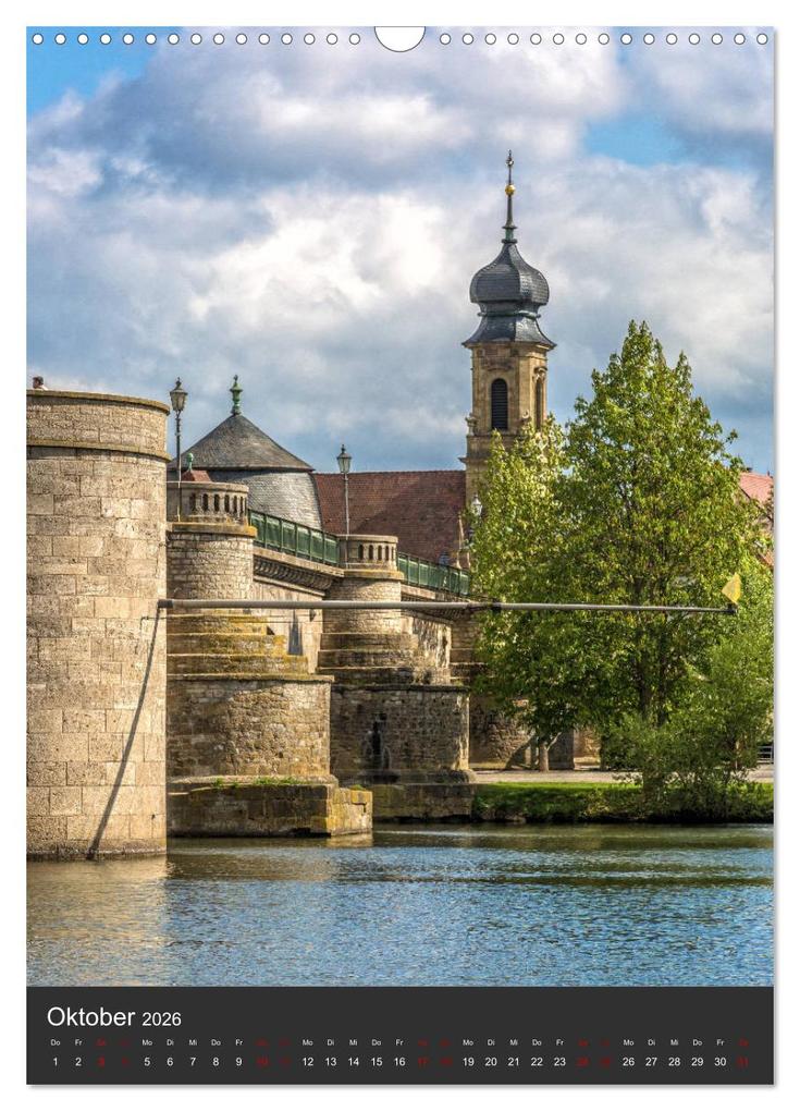 Weitere Ansicht: Kitzingen im Hochformat (Wandkalender 2026 DIN A3 hoch), CALVENDO Monatskalender | Hans Will, Calvendo
