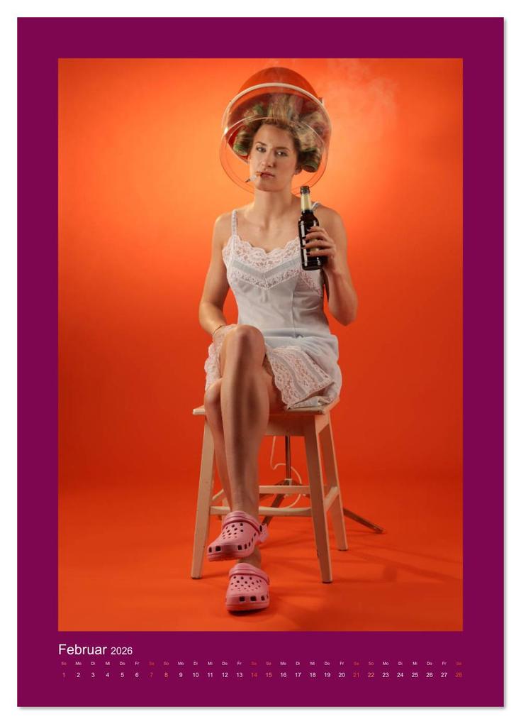 Weitere Ansicht: Besser zum Frisör - Mythos Trockenhaube (Wandkalender 2026 DIN A3 hoch), CALVENDO Monatskalender | Lichtgestalt Lichtgestalt, Calvendo, Lichtgestalt