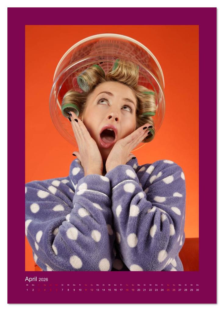 Weitere Ansicht: Besser zum Frisör - Mythos Trockenhaube (Wandkalender 2026 DIN A3 hoch), CALVENDO Monatskalender | Lichtgestalt Lichtgestalt, Calvendo, Lichtgestalt