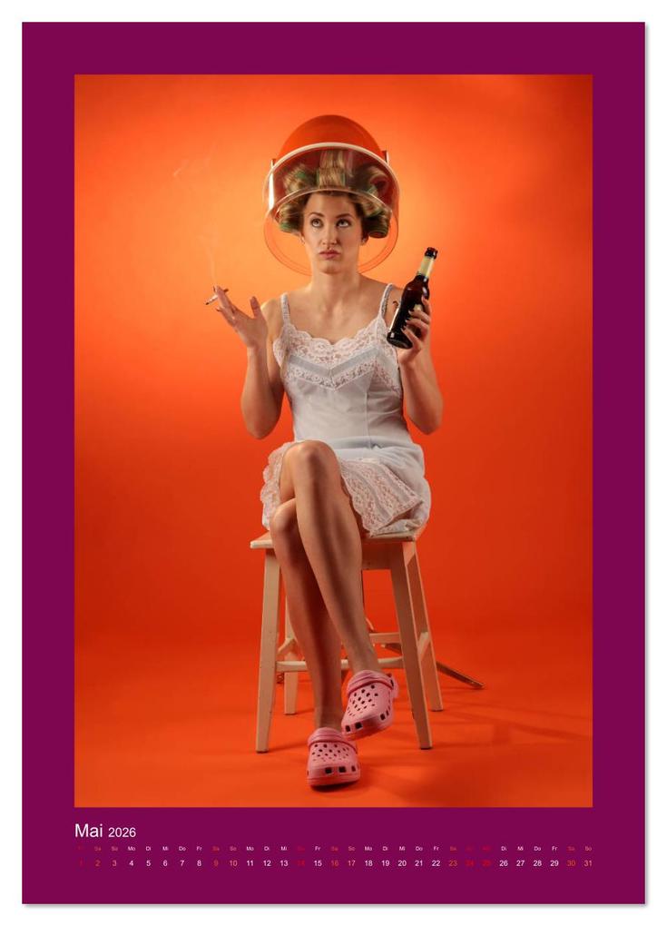 Weitere Ansicht: Besser zum Frisör - Mythos Trockenhaube (Wandkalender 2026 DIN A3 hoch), CALVENDO Monatskalender | Lichtgestalt Lichtgestalt, Calvendo, Lichtgestalt