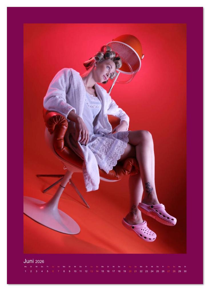 Weitere Ansicht: Besser zum Frisör - Mythos Trockenhaube (Wandkalender 2026 DIN A3 hoch), CALVENDO Monatskalender | Lichtgestalt Lichtgestalt, Calvendo, Lichtgestalt