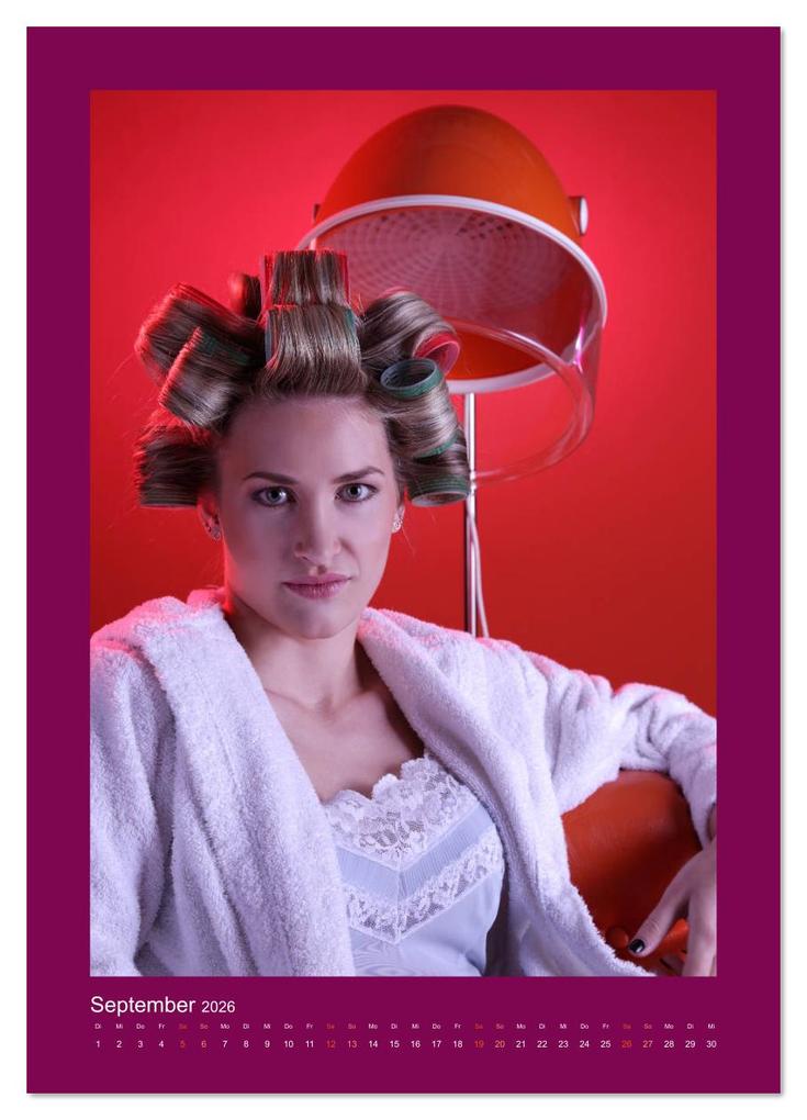 Weitere Ansicht: Besser zum Frisör - Mythos Trockenhaube (Wandkalender 2026 DIN A3 hoch), CALVENDO Monatskalender | Lichtgestalt Lichtgestalt, Calvendo, Lichtgestalt
