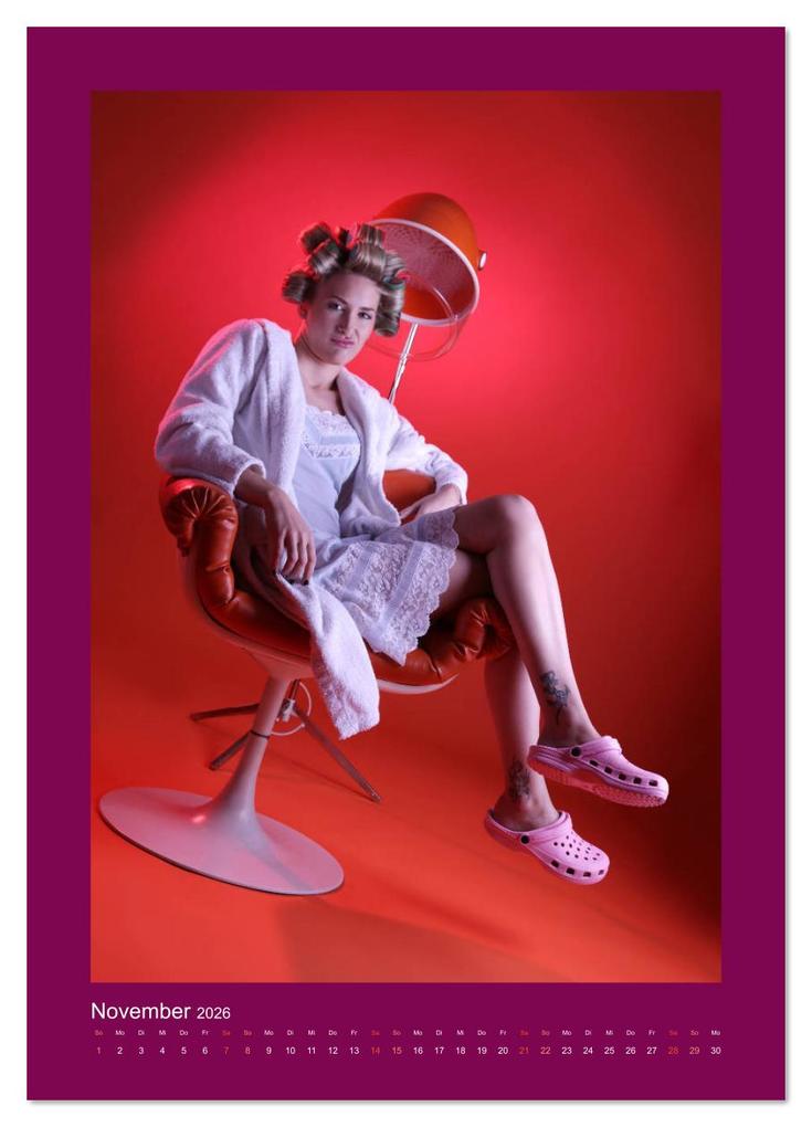 Weitere Ansicht: Besser zum Frisör - Mythos Trockenhaube (Wandkalender 2026 DIN A3 hoch), CALVENDO Monatskalender | Lichtgestalt Lichtgestalt, Calvendo, Lichtgestalt