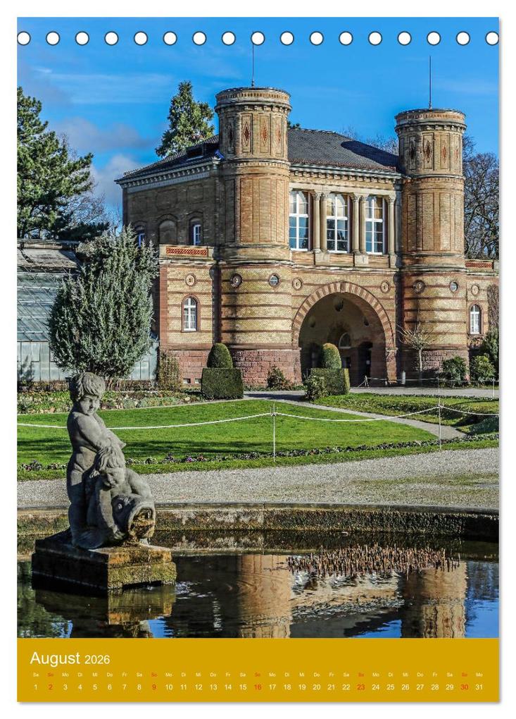 Weitere Ansicht: Schönes Karlsruhe (Tischkalender 2026 DIN A5 hoch), CALVENDO Monatskalender | Klaus Eppele, Calvendo
