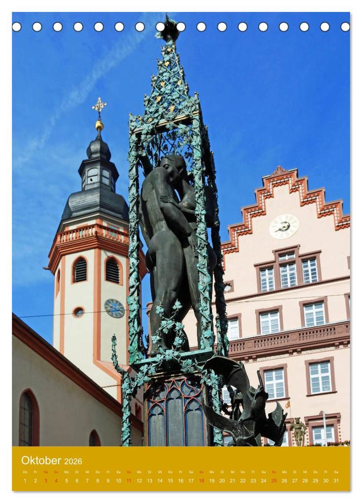 Weitere Ansicht: Schönes Karlsruhe (Tischkalender 2026 DIN A5 hoch), CALVENDO Monatskalender | Klaus Eppele, Calvendo