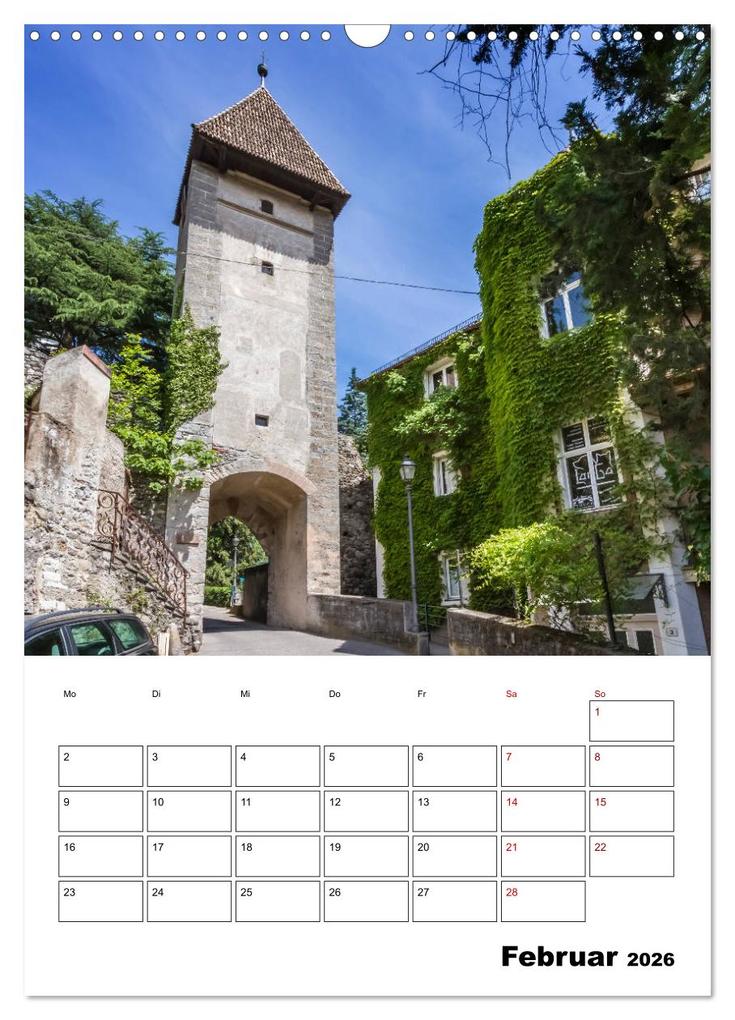 Weitere Ansicht: MERAN Terminplaner (Wandkalender 2026 DIN A3 hoch), CALVENDO Monatskalender | Melanie Viola, Calvendo