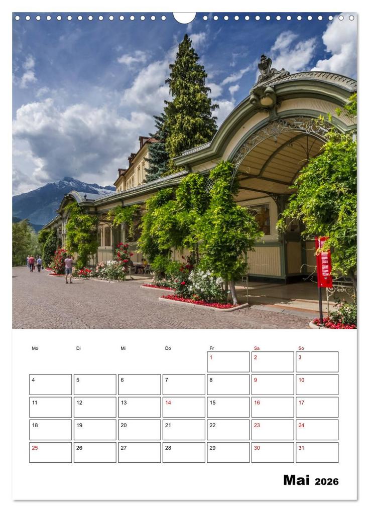 Weitere Ansicht: MERAN Terminplaner (Wandkalender 2026 DIN A3 hoch), CALVENDO Monatskalender | Melanie Viola, Calvendo