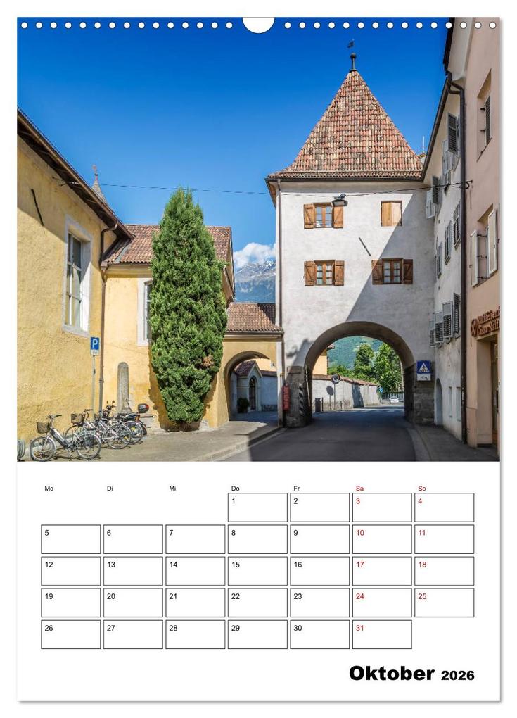 Weitere Ansicht: MERAN Terminplaner (Wandkalender 2026 DIN A3 hoch), CALVENDO Monatskalender | Melanie Viola, Calvendo
