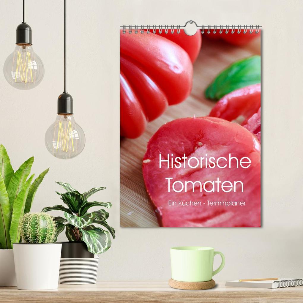 Weitere Ansicht: Historische Tomaten - Ein Küchen Terminplaner (Wandkalender 2026 DIN A4 hoch), CALVENDO Monatskalender | Dieter Meyer, Calvendo