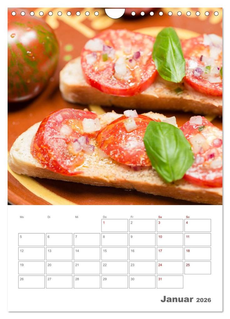 Weitere Ansicht: Historische Tomaten - Ein Küchen Terminplaner (Wandkalender 2026 DIN A4 hoch), CALVENDO Monatskalender | Dieter Meyer, Calvendo