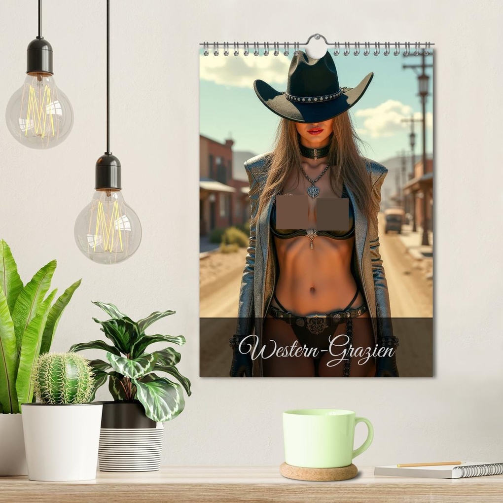 Weitere Ansicht: Western-Grazien (Wandkalender 2026 DIN A4 hoch), CALVENDO Monatskalender | Ally Bee, Calvendo