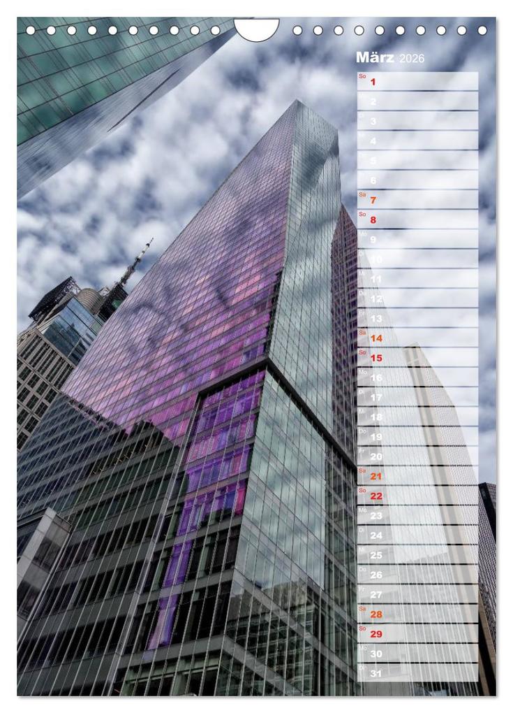 Weitere Ansicht: New York City Geburtstagskalender (Wandkalender 2026 DIN A4 hoch), CALVENDO Monatskalender | Thomas Klinder, Calvendo