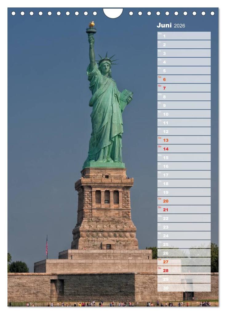 Weitere Ansicht: New York City Geburtstagskalender (Wandkalender 2026 DIN A4 hoch), CALVENDO Monatskalender | Thomas Klinder, Calvendo