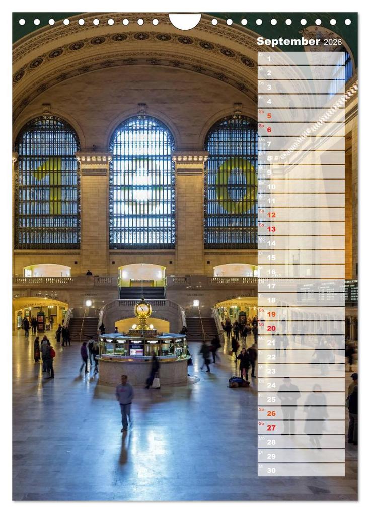 Weitere Ansicht: New York City Geburtstagskalender (Wandkalender 2026 DIN A4 hoch), CALVENDO Monatskalender | Thomas Klinder, Calvendo