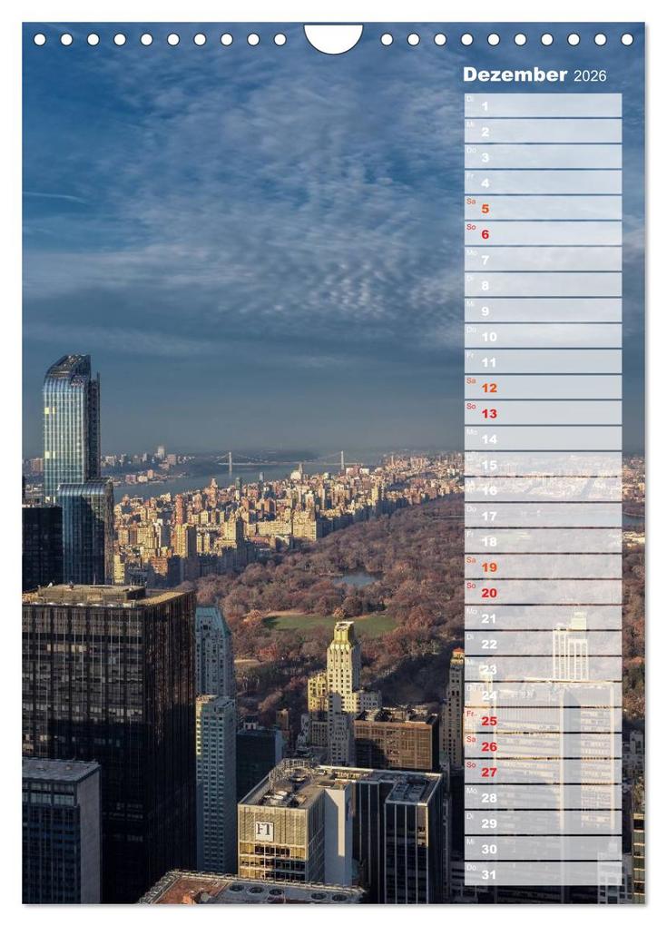Weitere Ansicht: New York City Geburtstagskalender (Wandkalender 2026 DIN A4 hoch), CALVENDO Monatskalender | Thomas Klinder, Calvendo