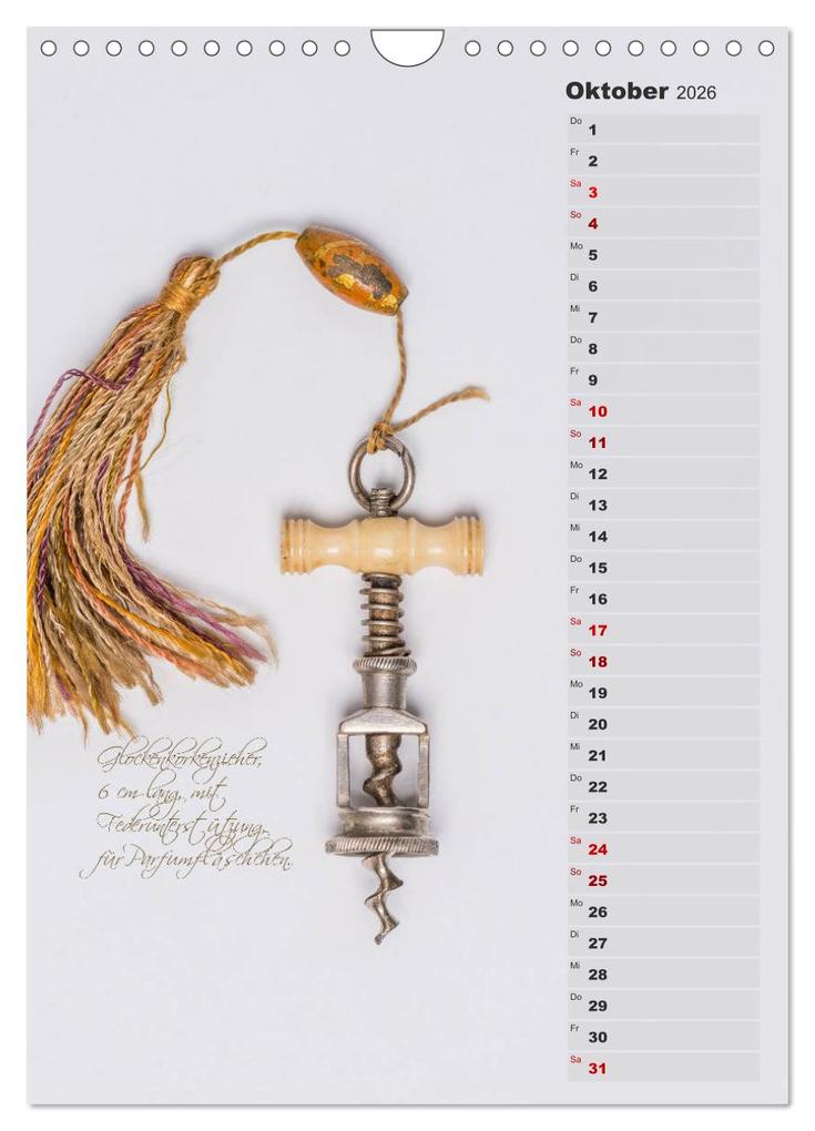 Weitere Ansicht: Emotionale Momente: Korkenzieher - geniales Alltagswerkzeug. Planer. (Wandkalender 2026 DIN A4 hoch), CALVENDO Monatskalender | Ingo Gerlach, Calvendo