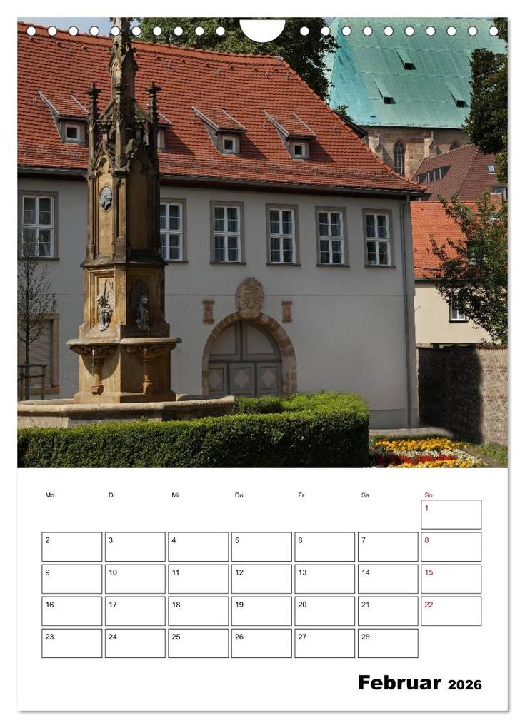 Weitere Ansicht: Mein Erfurt (Wandkalender 2026 DIN A4 hoch), CALVENDO Monatskalender | Flori0 Flori0, Calvendo, Flori0