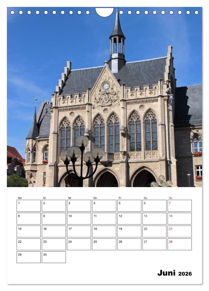 Weitere Ansicht: Mein Erfurt (Wandkalender 2026 DIN A4 hoch), CALVENDO Monatskalender | Flori0 Flori0, Calvendo, Flori0