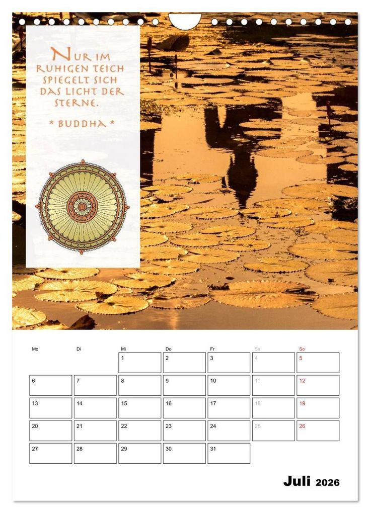 Weitere Ansicht: BUDDHAS ZITATE Buddhistische Weisheiten (Wandkalender 2026 DIN A4 hoch), CALVENDO Monatskalender | BuddhaART BuddhaART, Calvendo, BuddhaART
