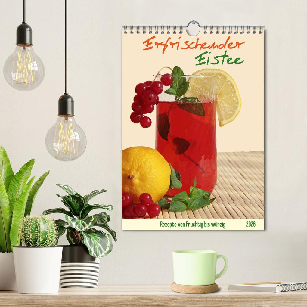 Weitere Ansicht: Erfrischender Eistee - Rezeptideen (Wandkalender 2026 DIN A4 hoch), CALVENDO Monatskalender | Jana Thiem-Eberitsch, Calvendo