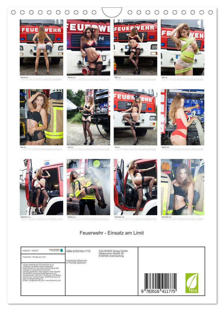 Weitere Ansicht: Feuerwehr - Einsatz am Limit (Wandkalender 2026 DIN A4 hoch), CALVENDO Monatskalender | Thomas Siepmann, Calvendo