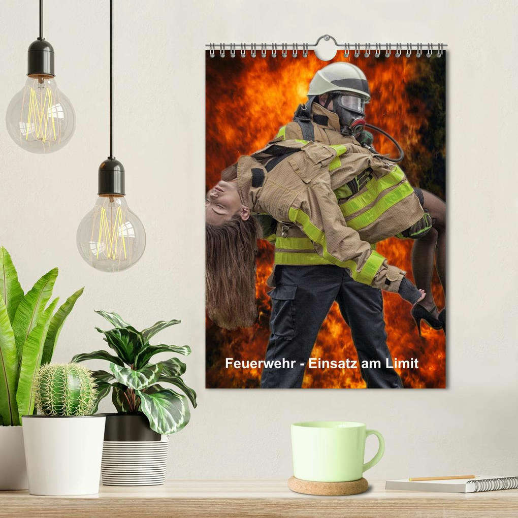 Weitere Ansicht: Feuerwehr - Einsatz am Limit (Wandkalender 2026 DIN A4 hoch), CALVENDO Monatskalender | Thomas Siepmann, Calvendo