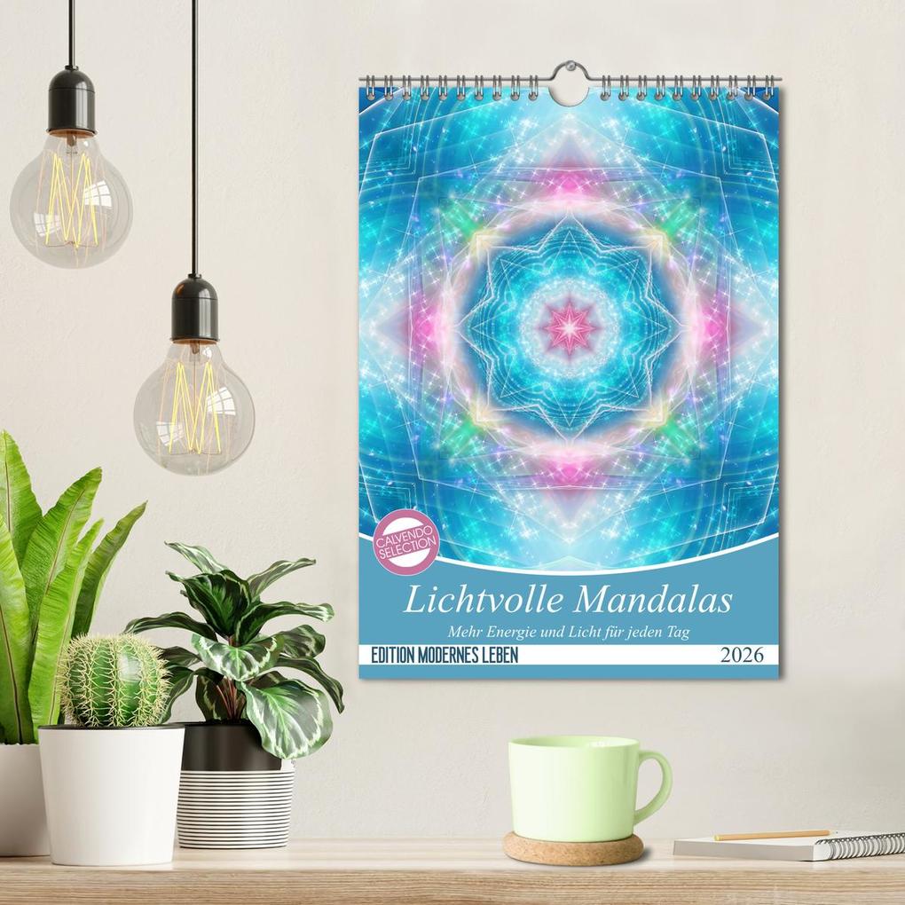Weitere Ansicht: Lichtvolle Mandalas (Wandkalender 2026 DIN A4 hoch), CALVENDO Monatskalender | Gaby Shayana Hoffmann, Calvendo