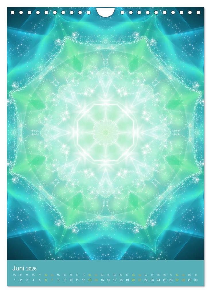Weitere Ansicht: Lichtvolle Mandalas (Wandkalender 2026 DIN A4 hoch), CALVENDO Monatskalender | Gaby Shayana Hoffmann, Calvendo