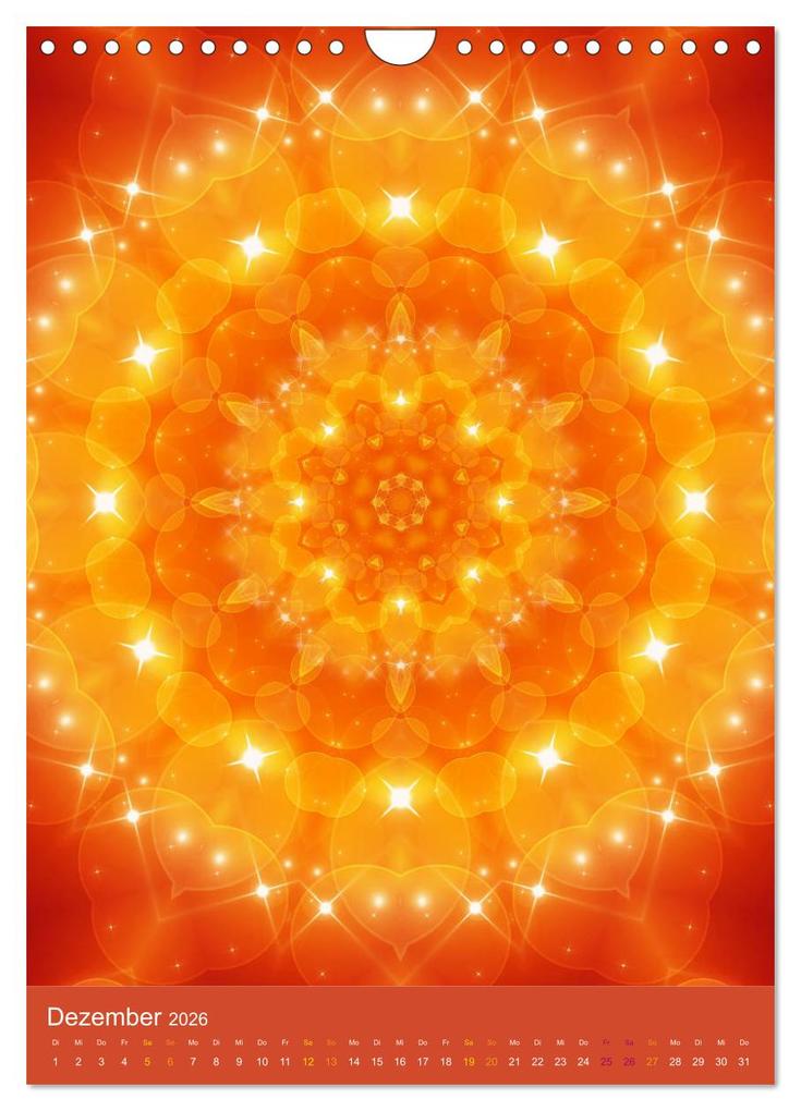 Weitere Ansicht: Lichtvolle Mandalas (Wandkalender 2026 DIN A4 hoch), CALVENDO Monatskalender | Gaby Shayana Hoffmann, Calvendo