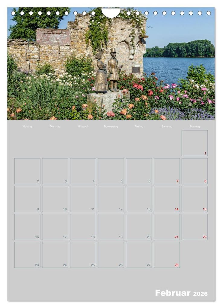 Weitere Ansicht: ELTVILLE - Wein-, Sekt- und Rosenstadt am Rhein (Wandkalender 2026 DIN A4 hoch), CALVENDO Monatskalender | Dieter Meyer, Calvendo