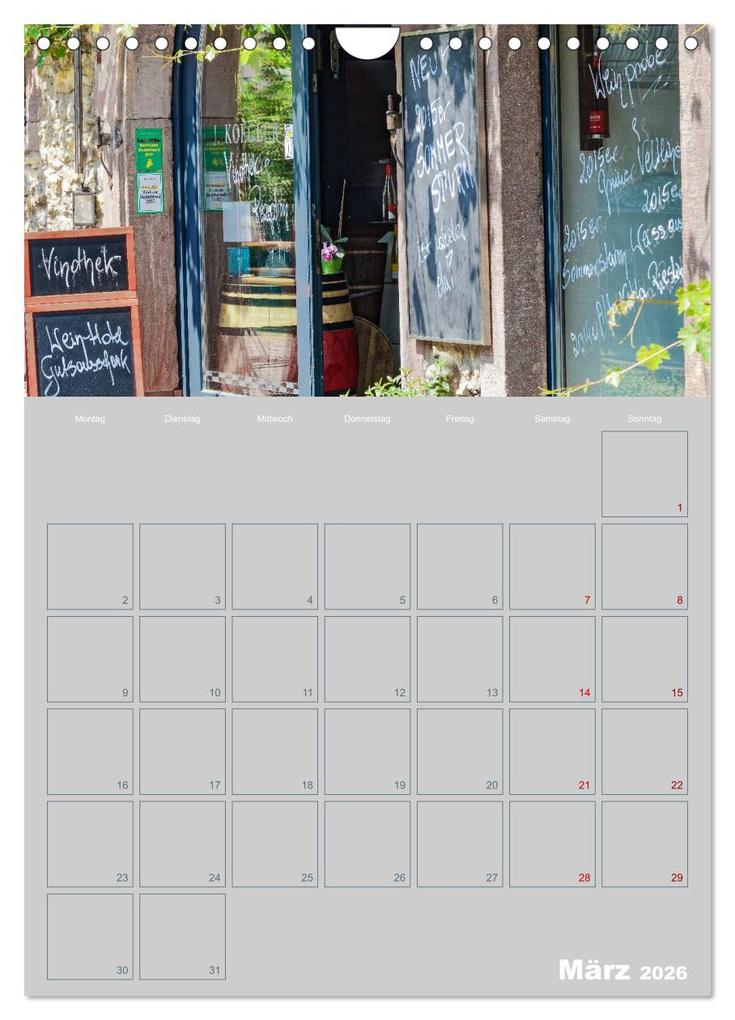 Weitere Ansicht: ELTVILLE - Wein-, Sekt- und Rosenstadt am Rhein (Wandkalender 2026 DIN A4 hoch), CALVENDO Monatskalender | Dieter Meyer, Calvendo