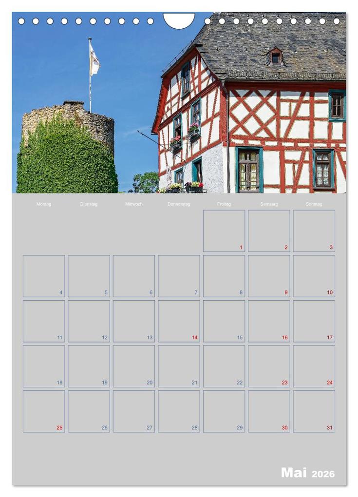 Weitere Ansicht: ELTVILLE - Wein-, Sekt- und Rosenstadt am Rhein (Wandkalender 2026 DIN A4 hoch), CALVENDO Monatskalender | Dieter Meyer, Calvendo