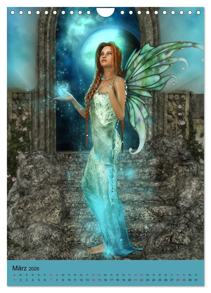 Weitere Ansicht: Geliebte Fabelwesen (Wandkalender 2026 DIN A4 hoch), CALVENDO Monatskalender | Andrea Tiettje, Calvendo