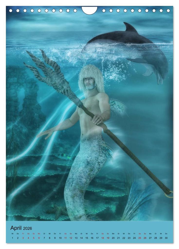 Weitere Ansicht: Geliebte Fabelwesen (Wandkalender 2026 DIN A4 hoch), CALVENDO Monatskalender | Andrea Tiettje, Calvendo