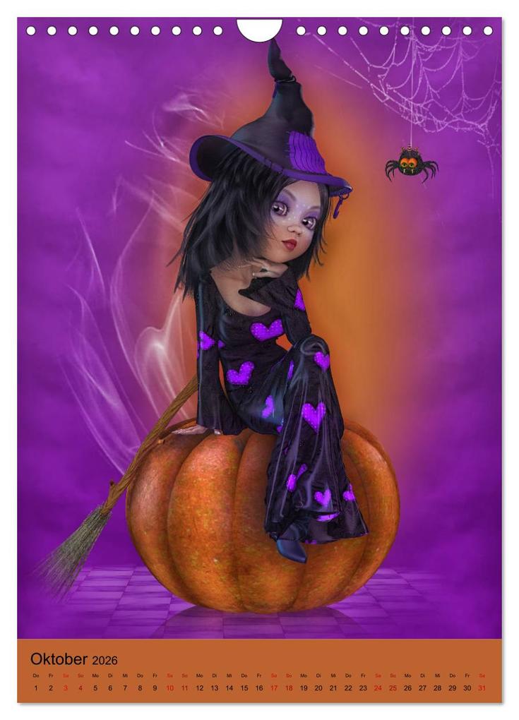 Weitere Ansicht: Geliebte Fabelwesen (Wandkalender 2026 DIN A4 hoch), CALVENDO Monatskalender | Andrea Tiettje, Calvendo