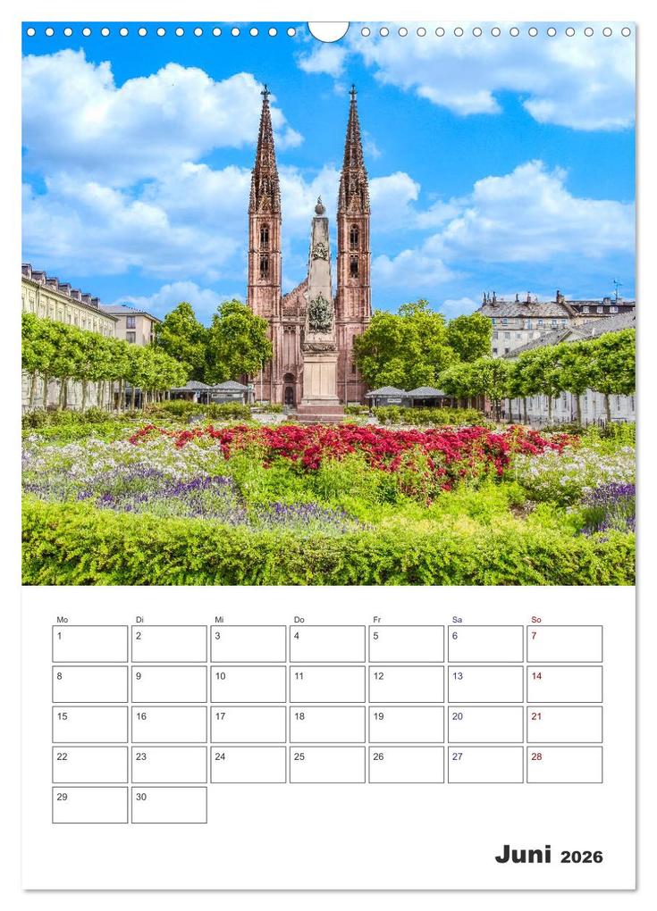 Weitere Ansicht: Wiesbaden Terminplaner (Wandkalender 2026 DIN A3 hoch), CALVENDO Monatskalender | Dieter Meyer, Calvendo