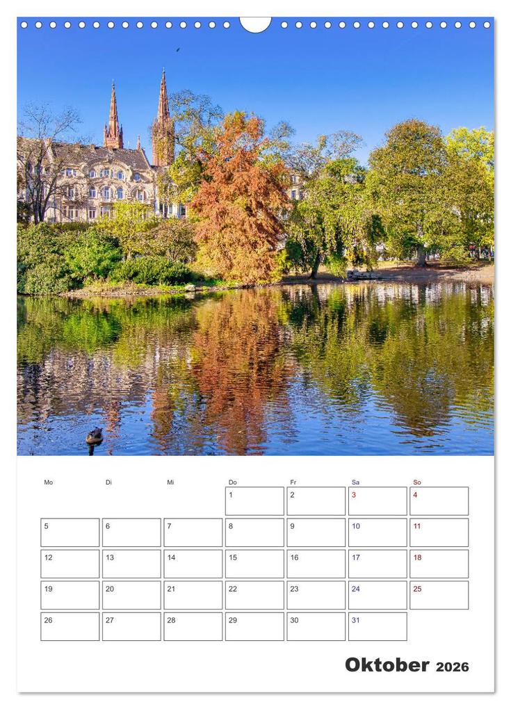 Weitere Ansicht: Wiesbaden Terminplaner (Wandkalender 2026 DIN A3 hoch), CALVENDO Monatskalender | Dieter Meyer, Calvendo