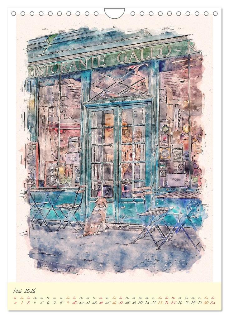 Weitere Ansicht: Paris - malerische Metropole (Wandkalender 2026 DIN A4 hoch), CALVENDO Monatskalender | Peter Roder, Calvendo