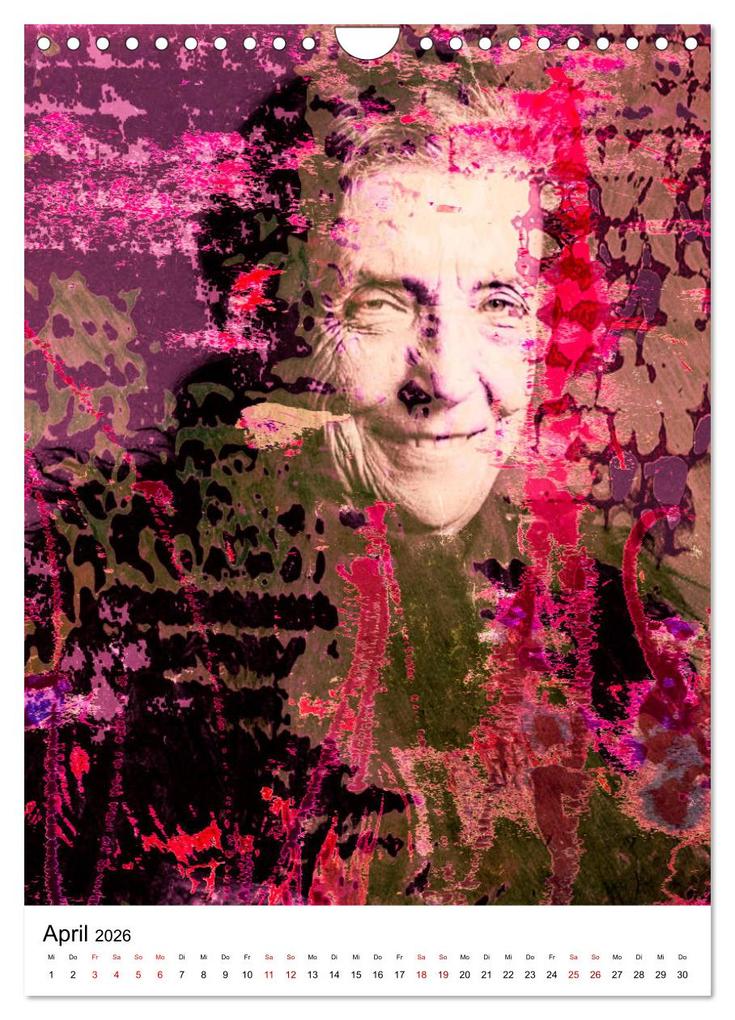 Weitere Ansicht: Die FARBEN der Frauen (Wandkalender 2026 DIN A4 hoch), CALVENDO Monatskalender | Kerstin Hesse, Calvendo