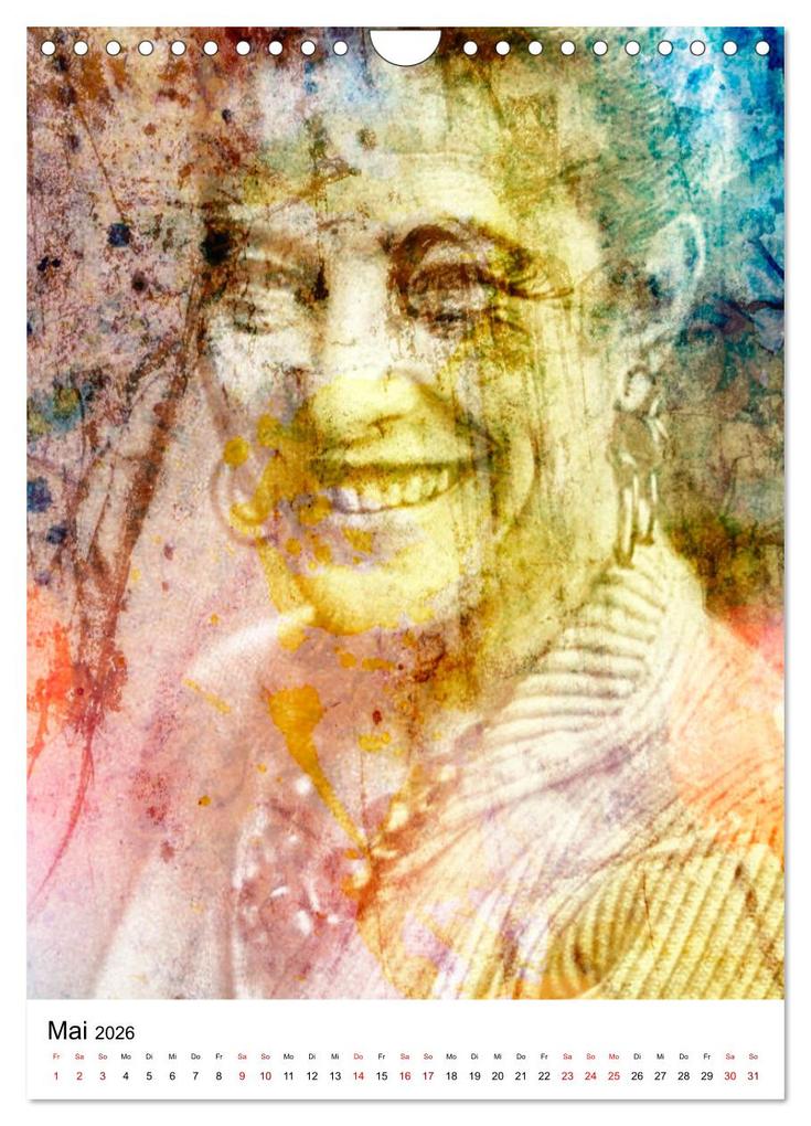 Weitere Ansicht: Die FARBEN der Frauen (Wandkalender 2026 DIN A4 hoch), CALVENDO Monatskalender | Kerstin Hesse, Calvendo