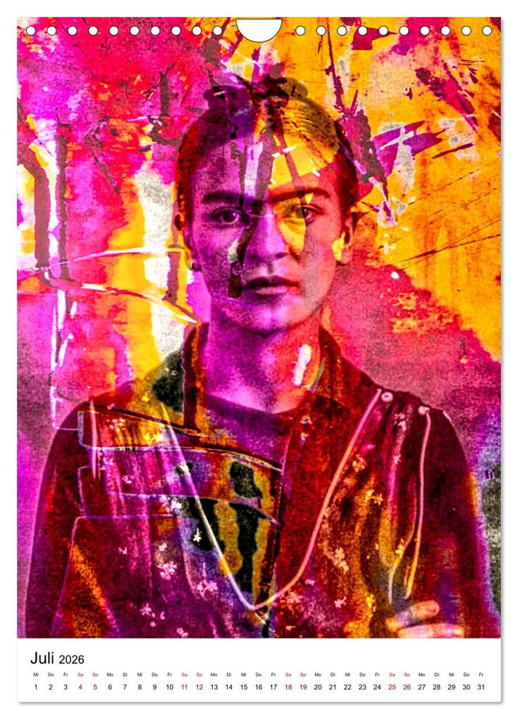 Weitere Ansicht: Die FARBEN der Frauen (Wandkalender 2026 DIN A4 hoch), CALVENDO Monatskalender | Kerstin Hesse, Calvendo