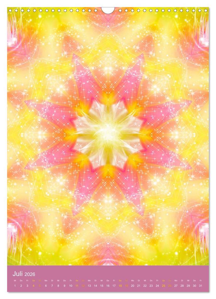 Weitere Ansicht: Lichtvolle Mandalas (Wandkalender 2026 DIN A3 hoch), CALVENDO Monatskalender | Gaby Shayana Hoffmann, Calvendo