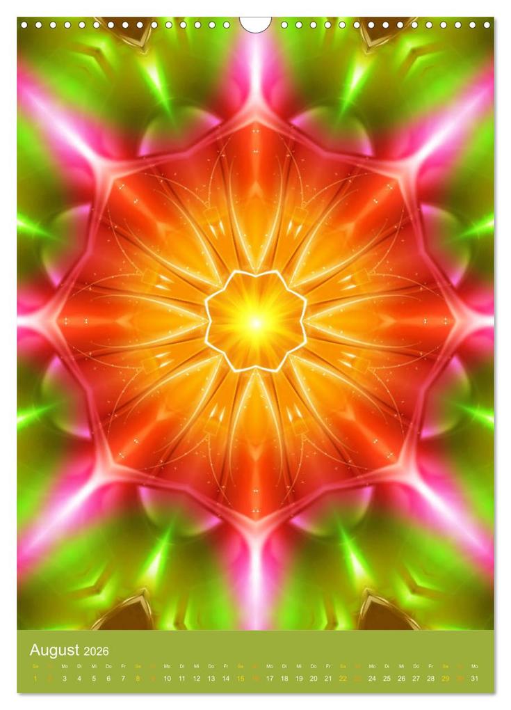 Weitere Ansicht: Lichtvolle Mandalas (Wandkalender 2026 DIN A3 hoch), CALVENDO Monatskalender | Gaby Shayana Hoffmann, Calvendo